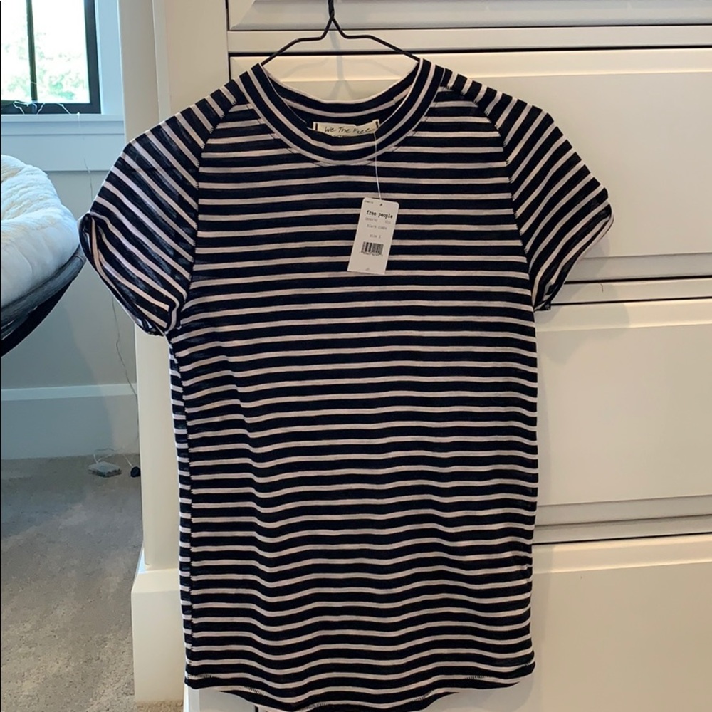 Free People striped t shirt
